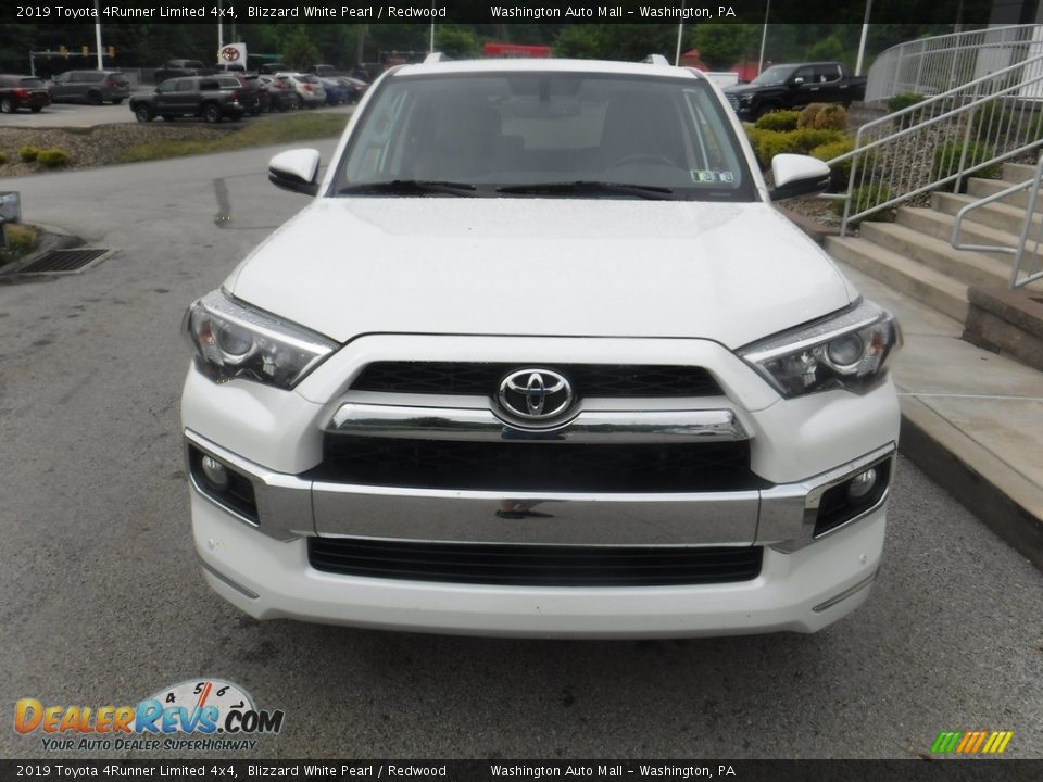 2019 Toyota 4Runner Limited 4x4 Blizzard White Pearl / Redwood Photo #15