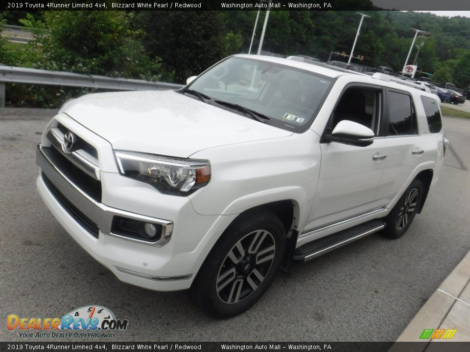 2019 Toyota 4Runner Limited 4x4 Blizzard White Pearl / Redwood Photo #16