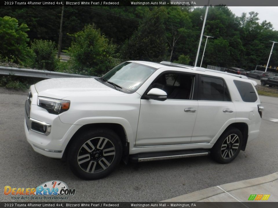 2019 Toyota 4Runner Limited 4x4 Blizzard White Pearl / Redwood Photo #17