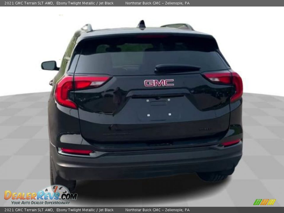 2021 GMC Terrain SLT AWD Ebony Twilight Metallic / Jet Black Photo #7