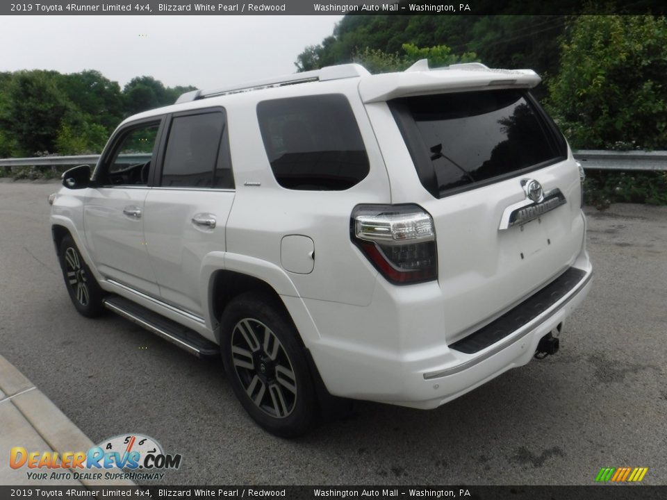 2019 Toyota 4Runner Limited 4x4 Blizzard White Pearl / Redwood Photo #18