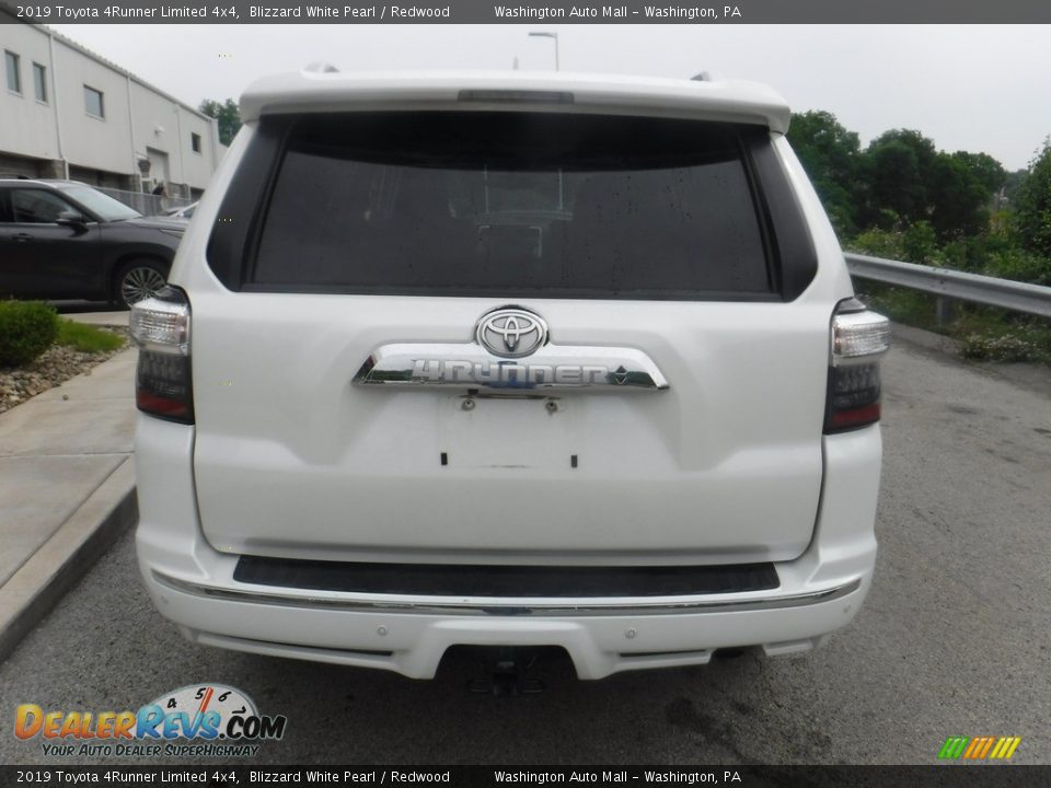 2019 Toyota 4Runner Limited 4x4 Blizzard White Pearl / Redwood Photo #19