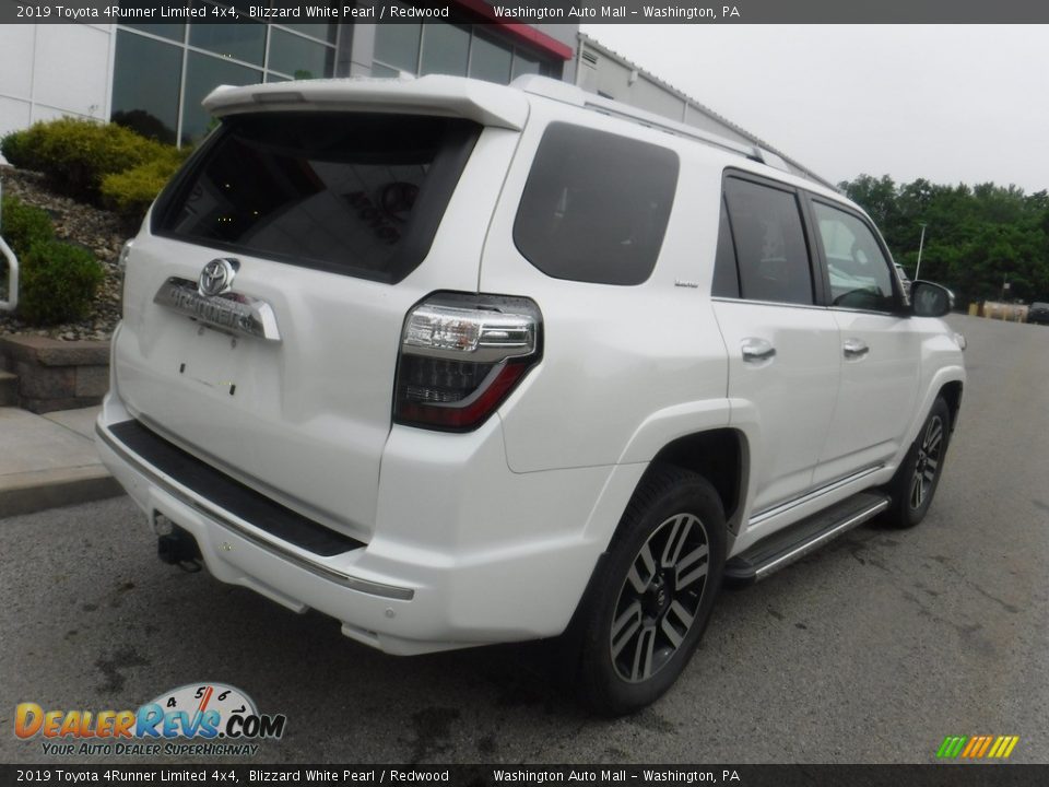 2019 Toyota 4Runner Limited 4x4 Blizzard White Pearl / Redwood Photo #20