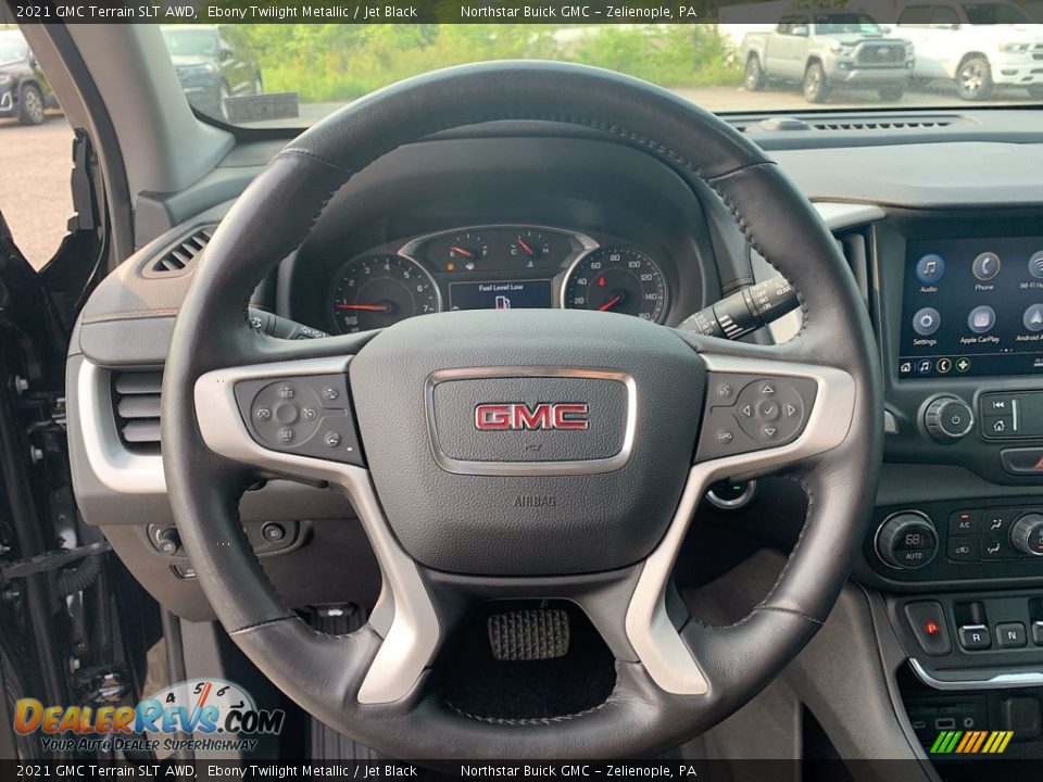 2021 GMC Terrain SLT AWD Ebony Twilight Metallic / Jet Black Photo #11