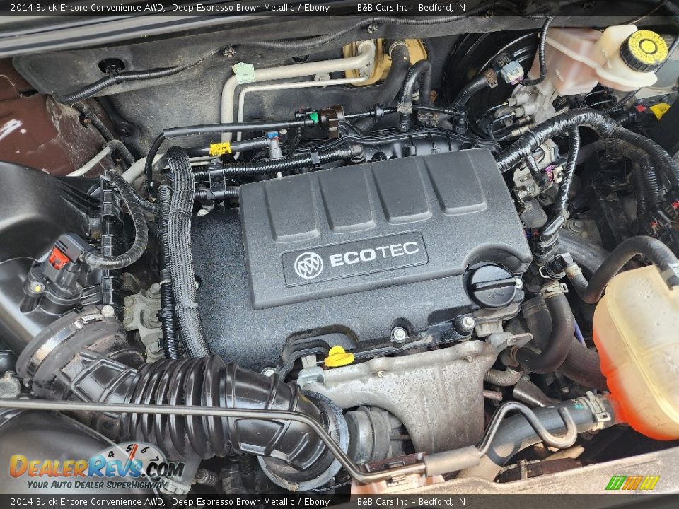 2014 Buick Encore Convenience AWD Deep Espresso Brown Metallic / Ebony Photo #26