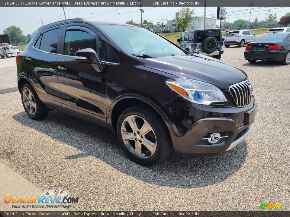 2014 Buick Encore Convenience AWD Deep Espresso Brown Metallic / Ebony Photo #27