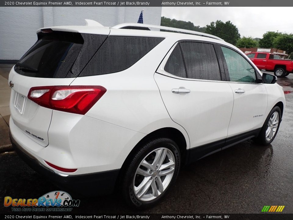 2020 Chevrolet Equinox Premier AWD Iridescent Pearl Tricoat / Jet Black/Brandy Photo #3