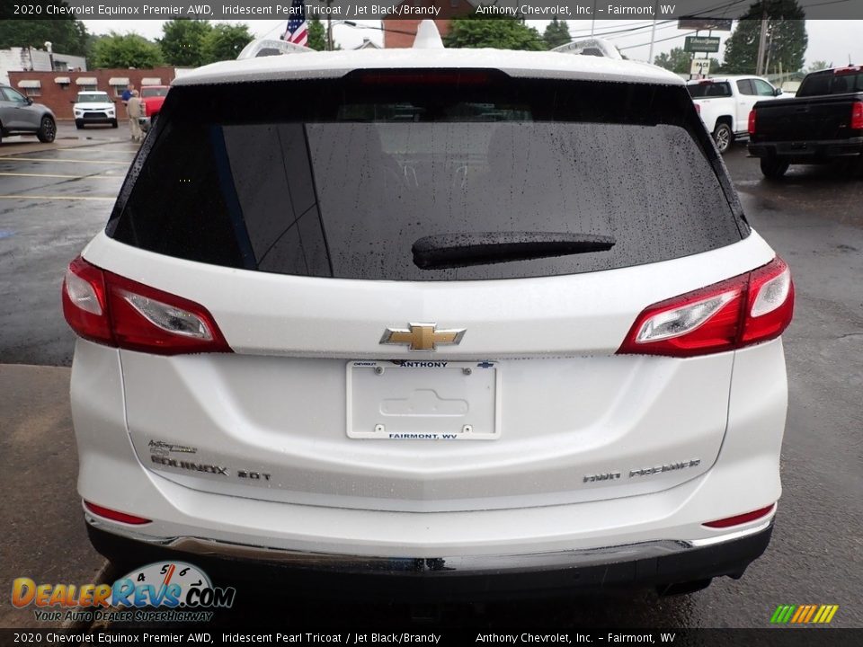 2020 Chevrolet Equinox Premier AWD Iridescent Pearl Tricoat / Jet Black/Brandy Photo #4