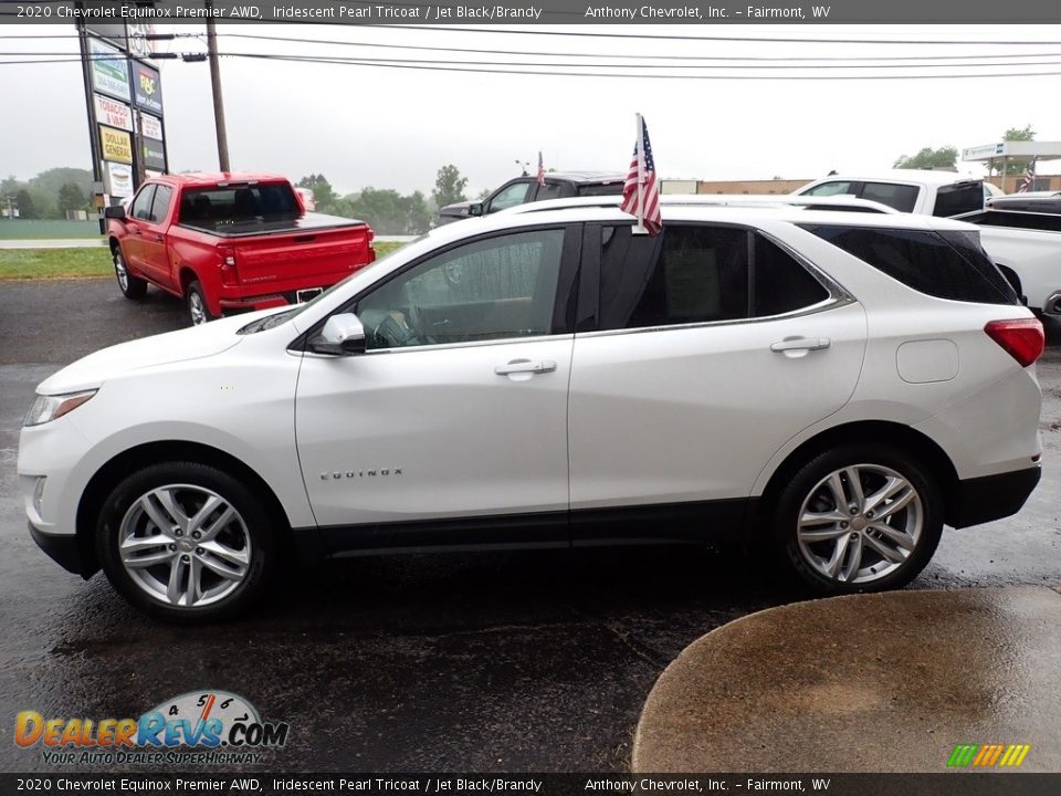 2020 Chevrolet Equinox Premier AWD Iridescent Pearl Tricoat / Jet Black/Brandy Photo #7