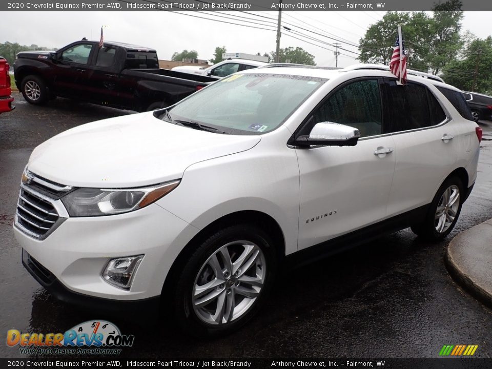 2020 Chevrolet Equinox Premier AWD Iridescent Pearl Tricoat / Jet Black/Brandy Photo #8