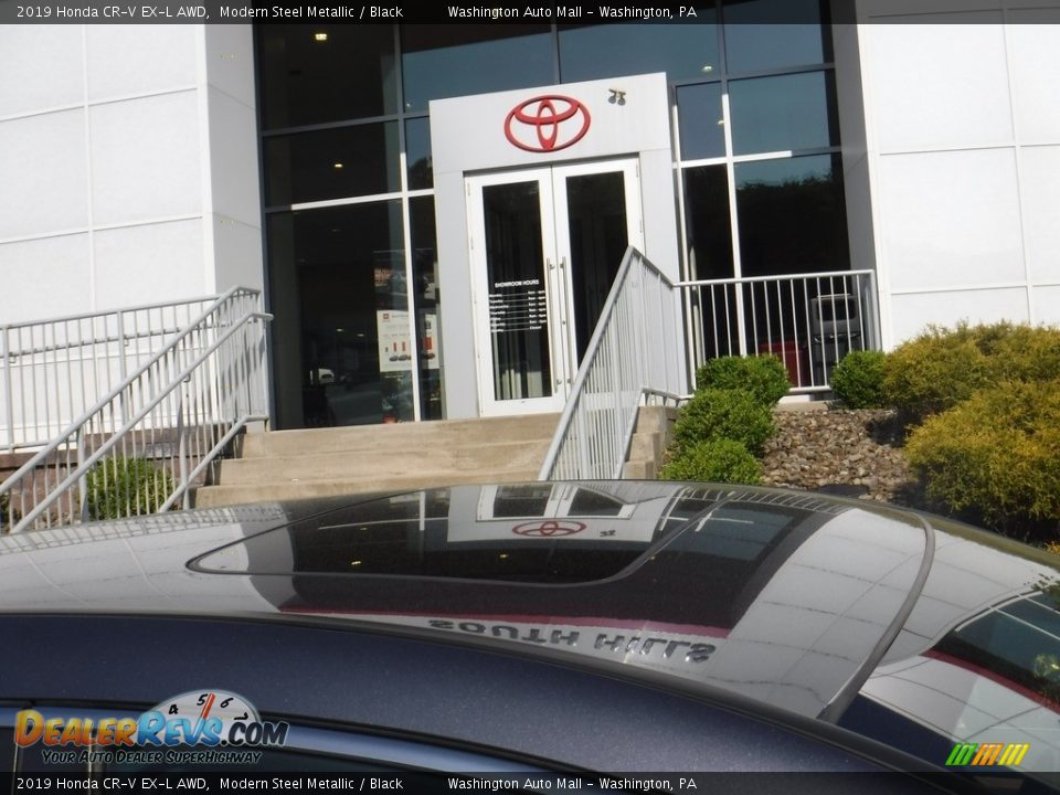 2019 Honda CR-V EX-L AWD Modern Steel Metallic / Black Photo #3