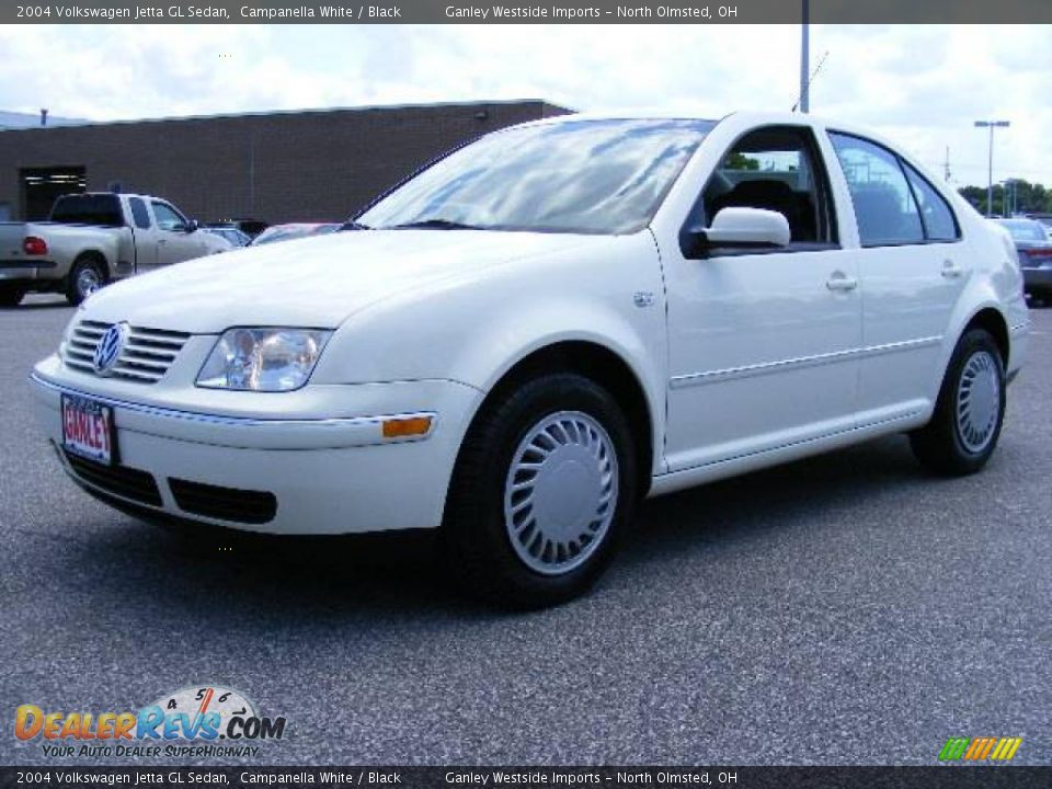 2004 Volkswagen Jetta GL Sedan Campanella White / Black Photo #1