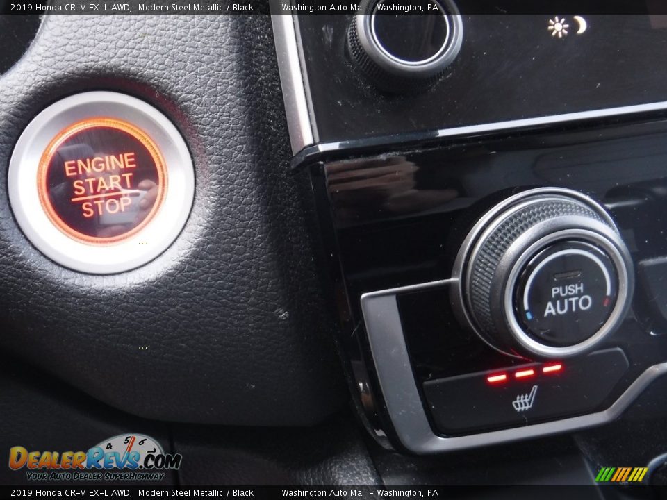 2019 Honda CR-V EX-L AWD Modern Steel Metallic / Black Photo #5