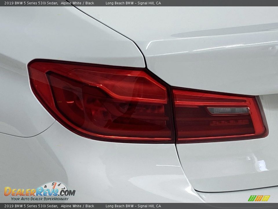 2019 BMW 5 Series 530i Sedan Alpine White / Black Photo #8