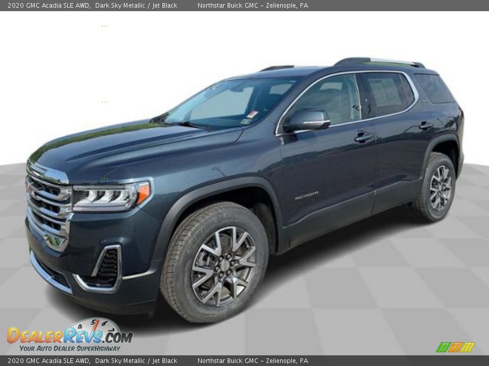 2020 GMC Acadia SLE AWD Dark Sky Metallic / Jet Black Photo #1