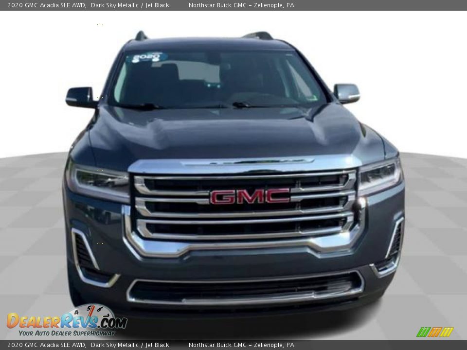 2020 GMC Acadia SLE AWD Dark Sky Metallic / Jet Black Photo #3