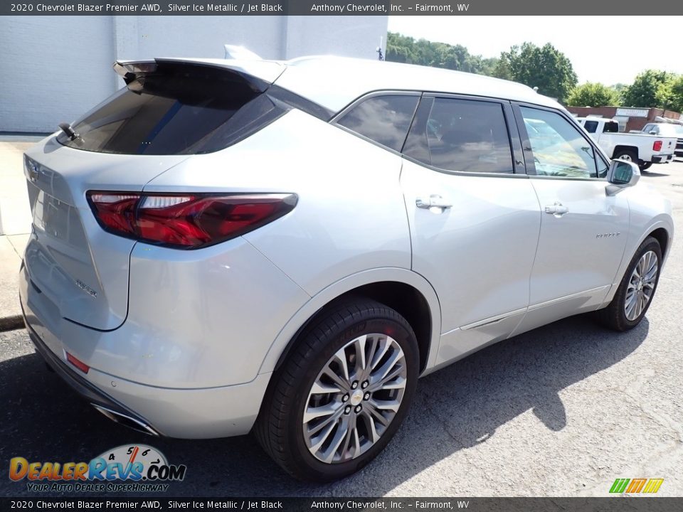 2020 Chevrolet Blazer Premier AWD Silver Ice Metallic / Jet Black Photo #3