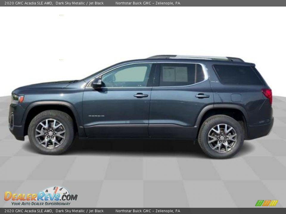 2020 GMC Acadia SLE AWD Dark Sky Metallic / Jet Black Photo #5