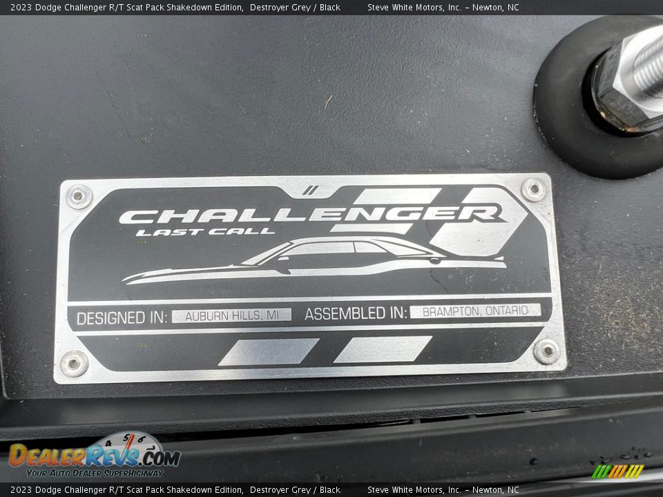 2023 Dodge Challenger R/T Scat Pack Shakedown Edition Logo Photo #12