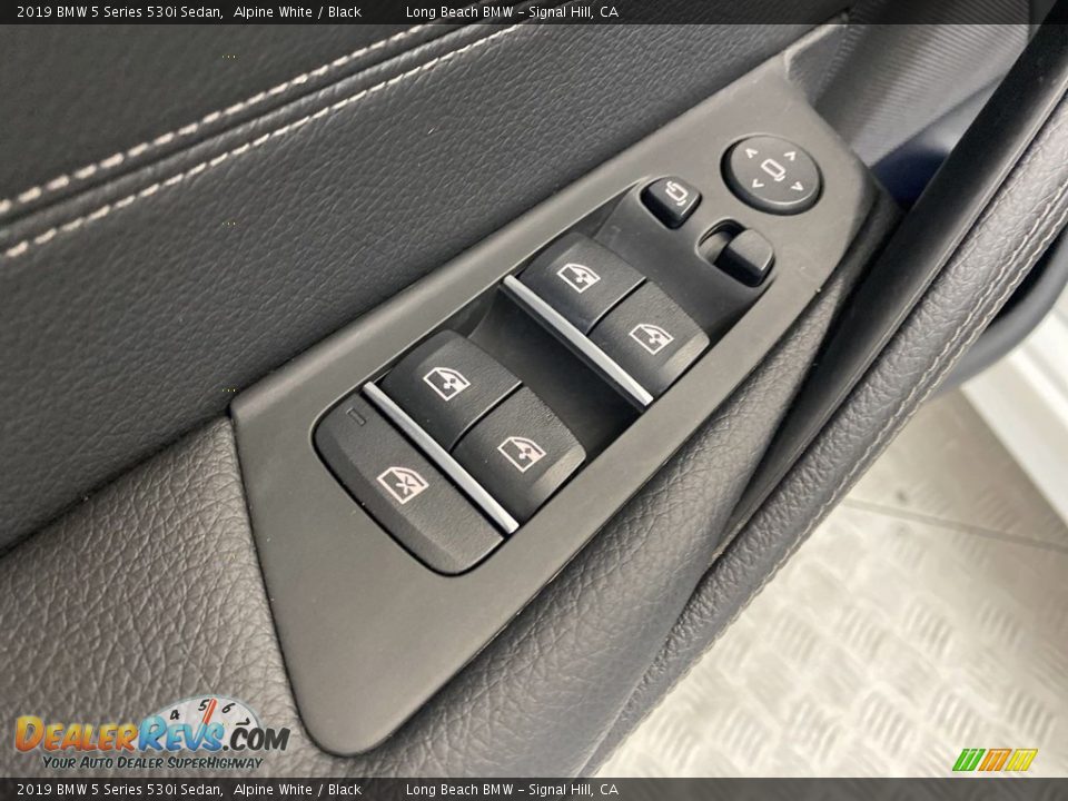2019 BMW 5 Series 530i Sedan Alpine White / Black Photo #13