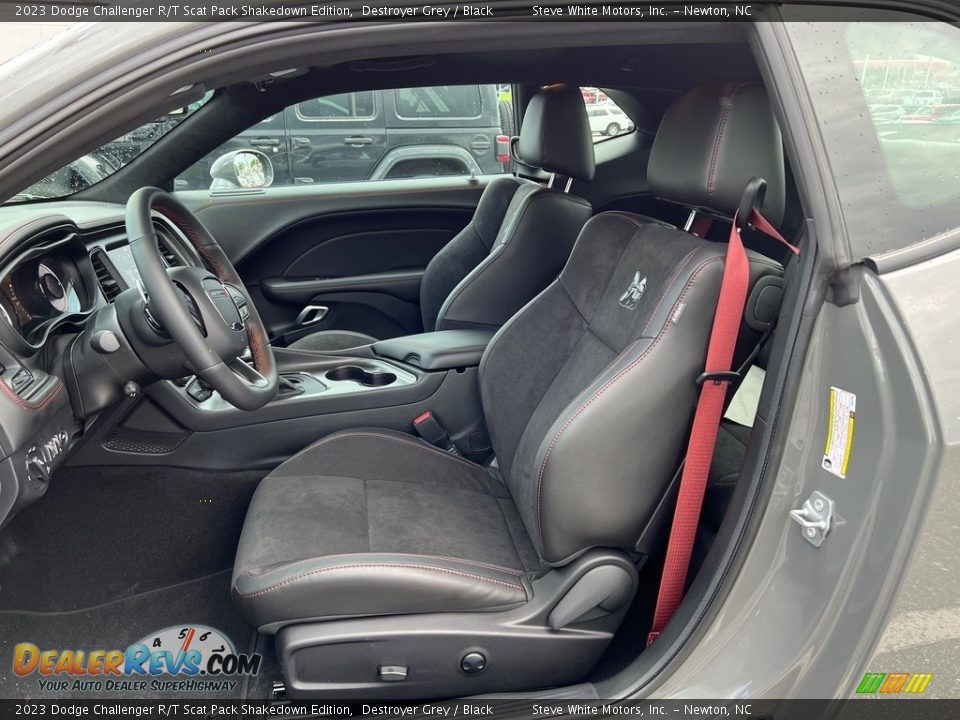 Black Interior - 2023 Dodge Challenger R/T Scat Pack Shakedown Edition Photo #13