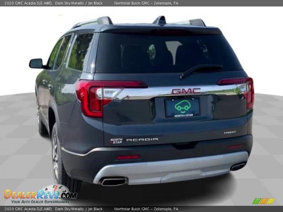 2020 GMC Acadia SLE AWD Dark Sky Metallic / Jet Black Photo #7