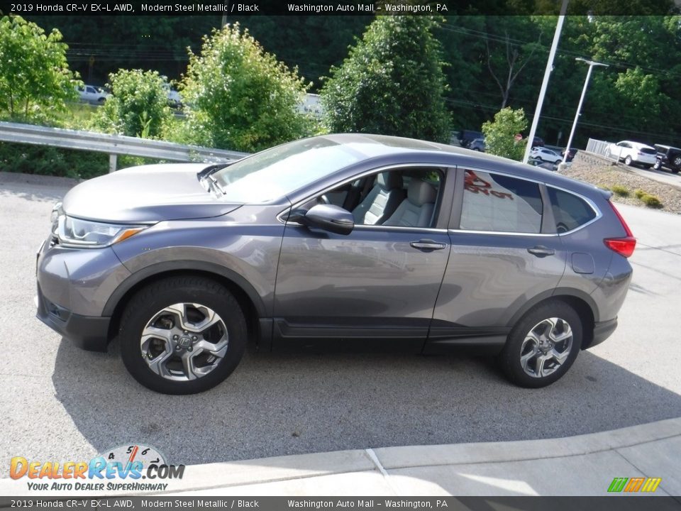 Modern Steel Metallic 2019 Honda CR-V EX-L AWD Photo #14