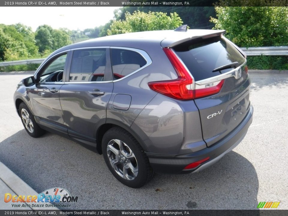 2019 Honda CR-V EX-L AWD Modern Steel Metallic / Black Photo #15