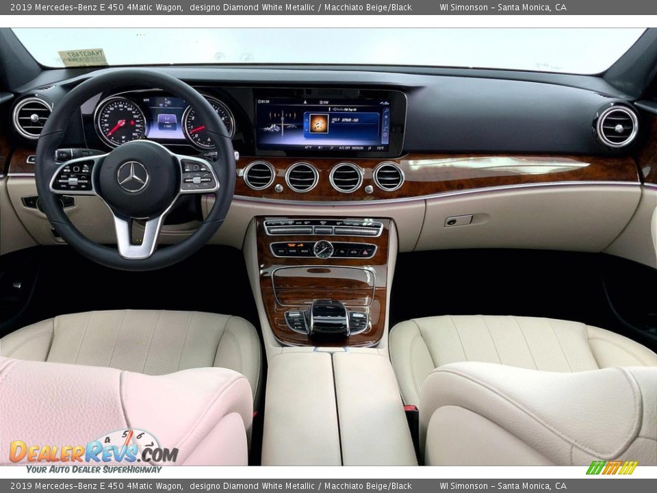 Macchiato Beige/Black Interior - 2019 Mercedes-Benz E 450 4Matic Wagon Photo #15