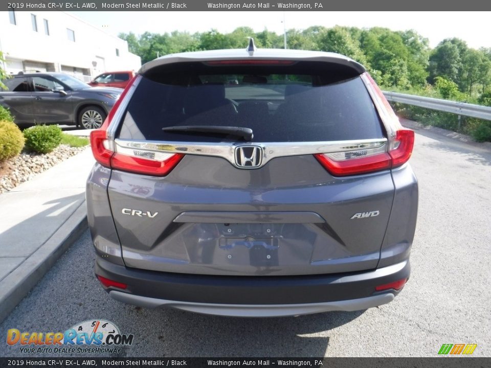 2019 Honda CR-V EX-L AWD Modern Steel Metallic / Black Photo #16