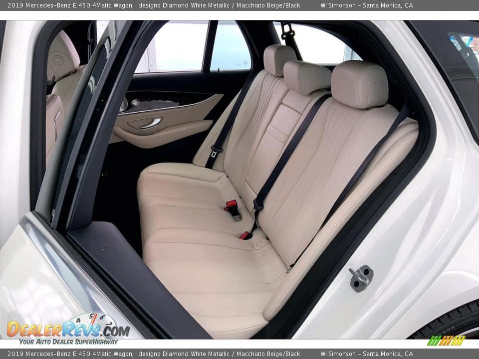 Rear Seat of 2019 Mercedes-Benz E 450 4Matic Wagon Photo #20