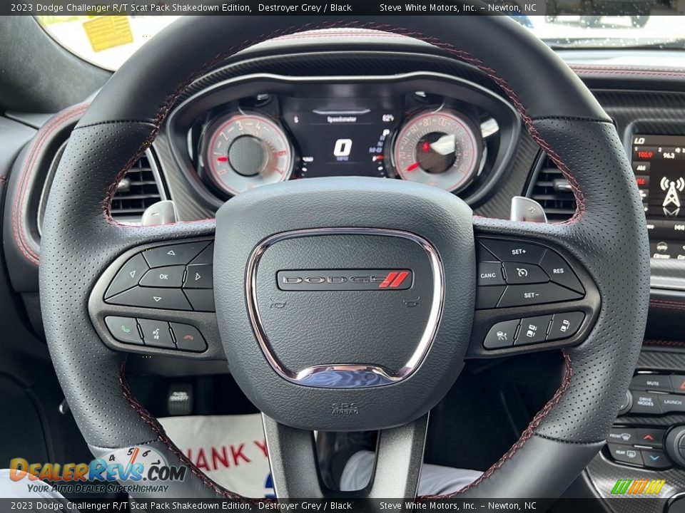 2023 Dodge Challenger R/T Scat Pack Shakedown Edition Steering Wheel Photo #22