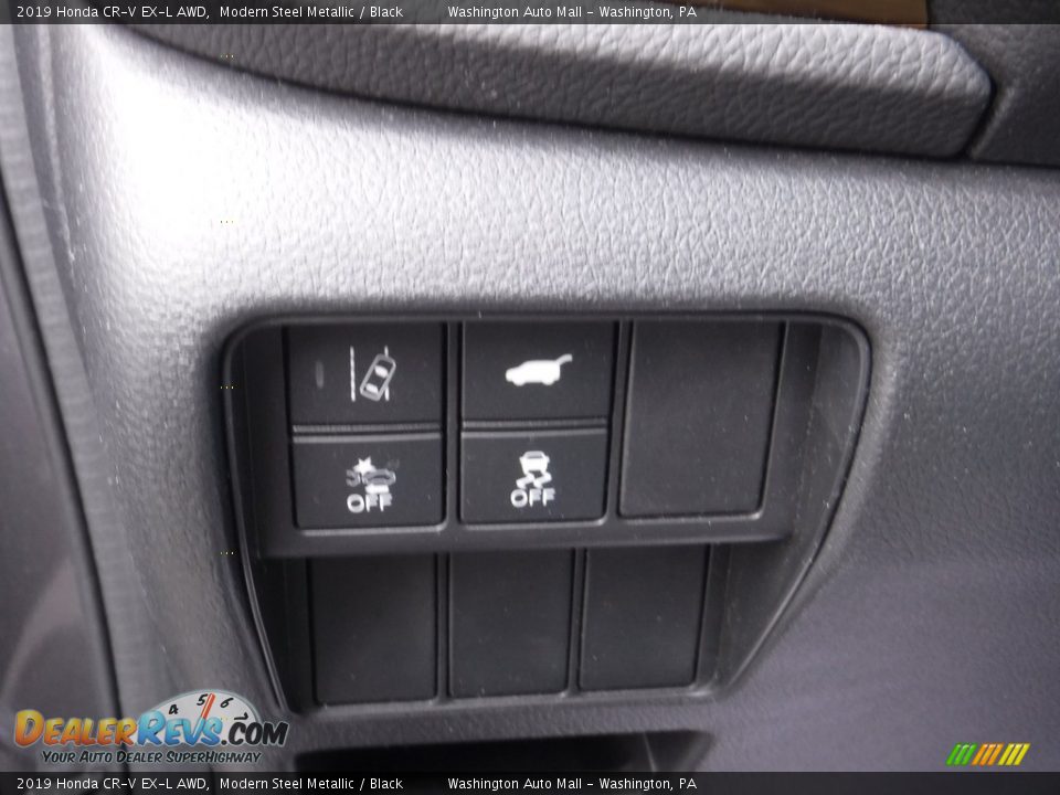 2019 Honda CR-V EX-L AWD Modern Steel Metallic / Black Photo #23