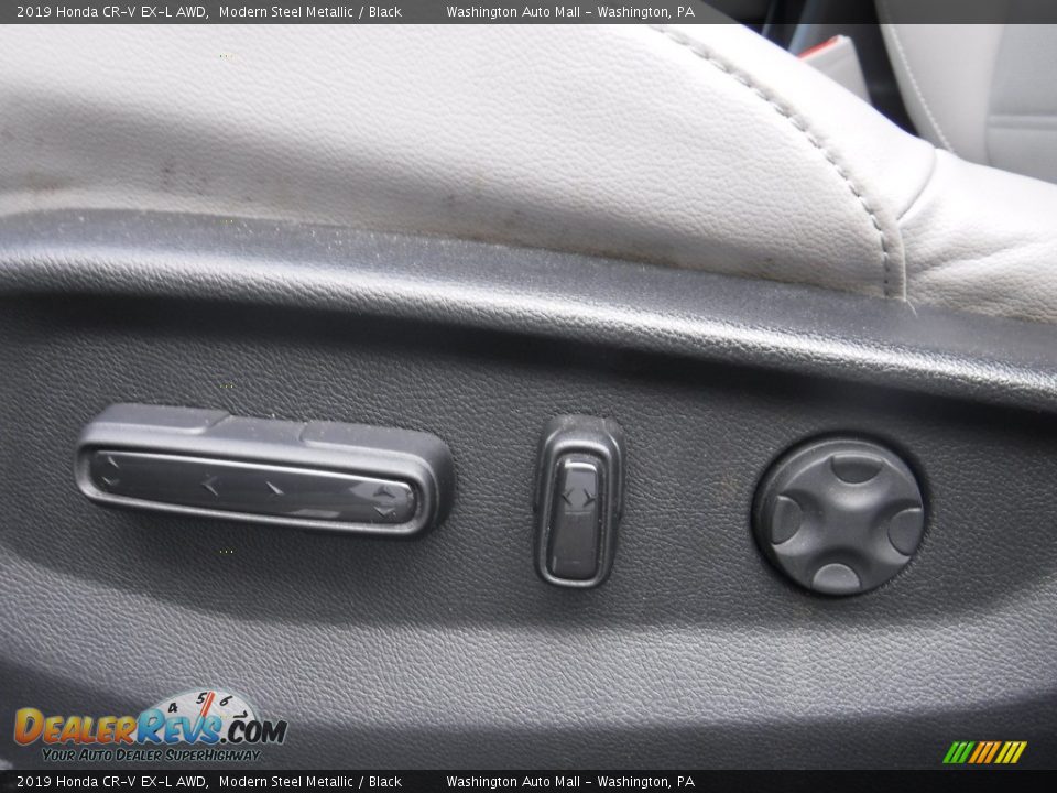2019 Honda CR-V EX-L AWD Modern Steel Metallic / Black Photo #24