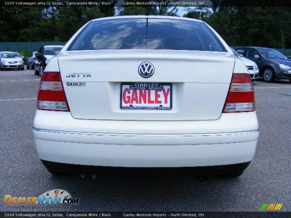 2004 Volkswagen Jetta GL Sedan Campanella White / Black Photo #4