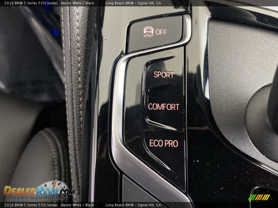 2019 BMW 5 Series 530i Sedan Alpine White / Black Photo #27