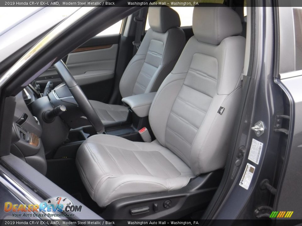 Front Seat of 2019 Honda CR-V EX-L AWD Photo #25