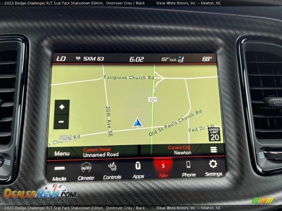 Navigation of 2023 Dodge Challenger R/T Scat Pack Shakedown Edition Photo #26