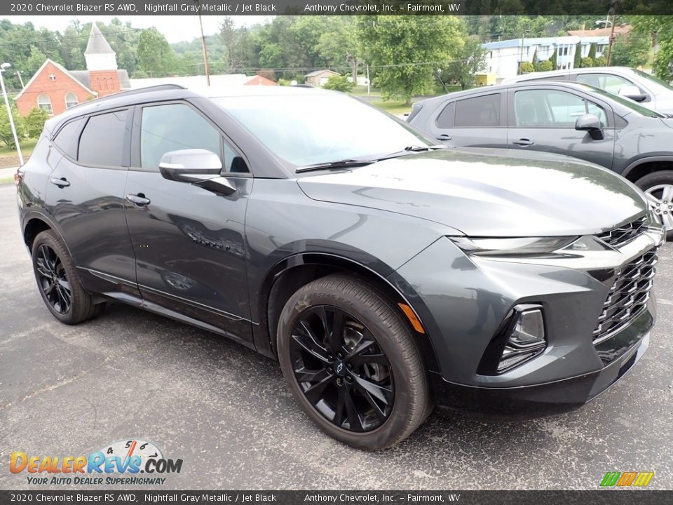 Front 3/4 View of 2020 Chevrolet Blazer RS AWD Photo #1