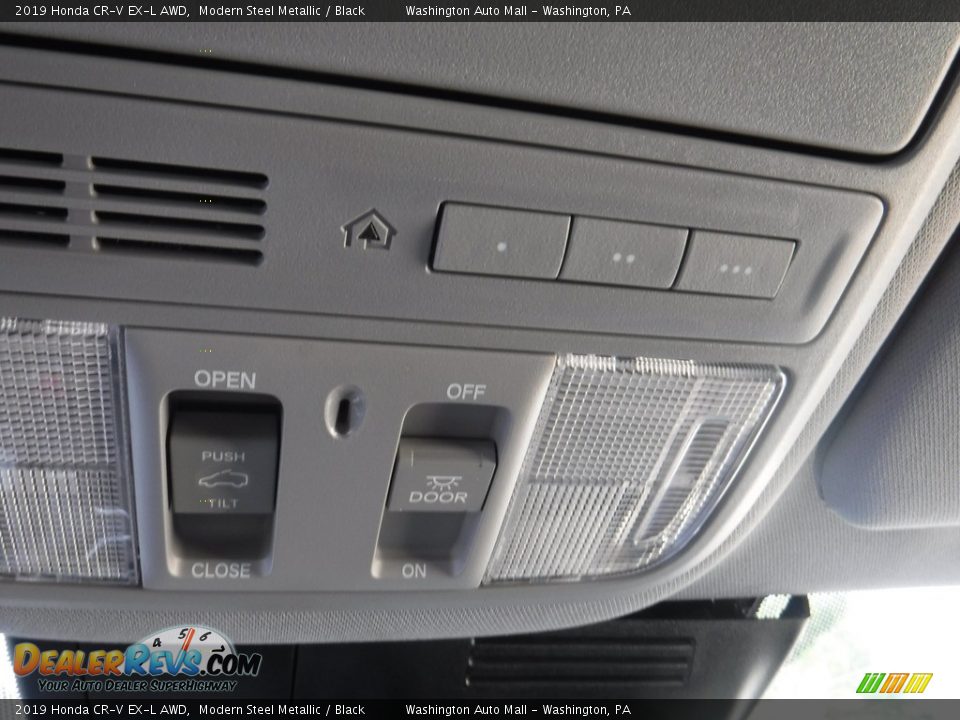 2019 Honda CR-V EX-L AWD Modern Steel Metallic / Black Photo #27