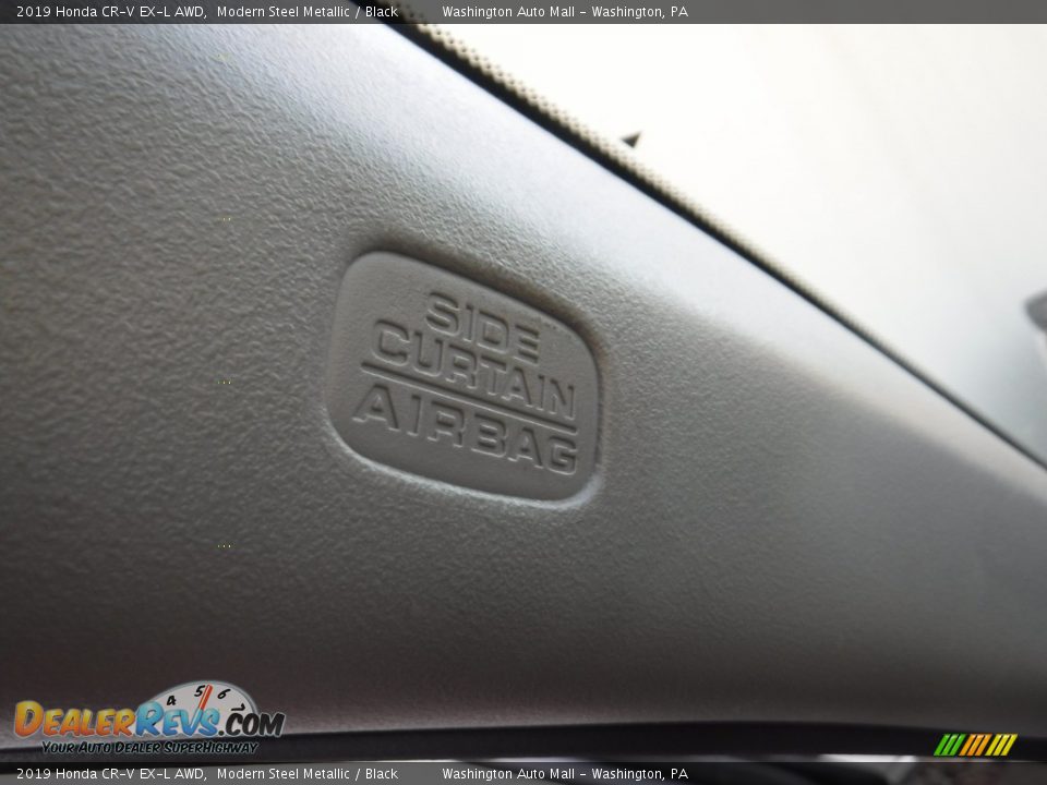 2019 Honda CR-V EX-L AWD Modern Steel Metallic / Black Photo #28