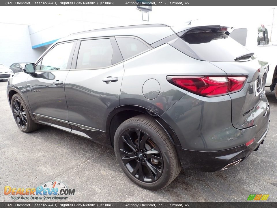 2020 Chevrolet Blazer RS AWD Nightfall Gray Metallic / Jet Black Photo #3