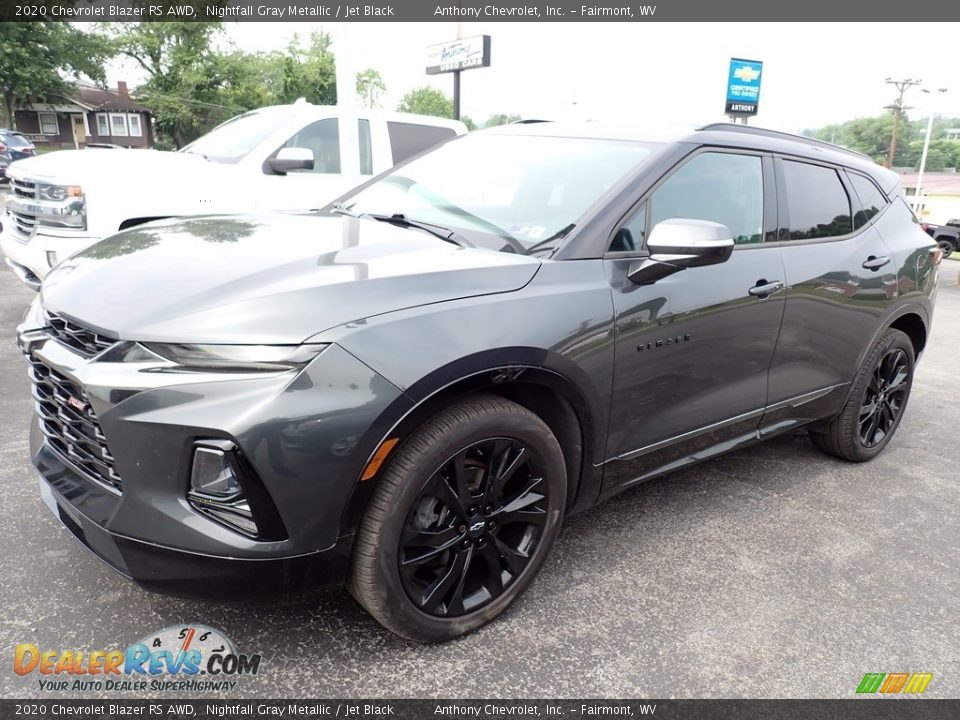 2020 Chevrolet Blazer RS AWD Nightfall Gray Metallic / Jet Black Photo #4