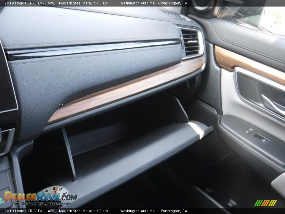 2019 Honda CR-V EX-L AWD Modern Steel Metallic / Black Photo #31