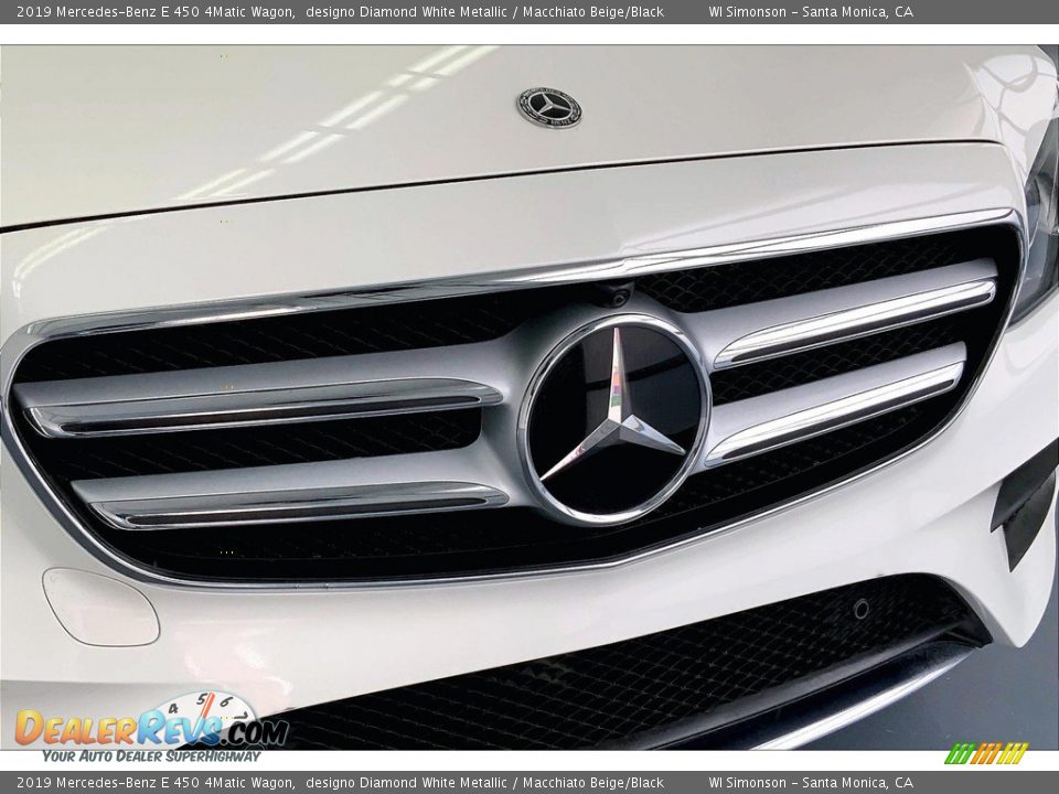 2019 Mercedes-Benz E 450 4Matic Wagon designo Diamond White Metallic / Macchiato Beige/Black Photo #30
