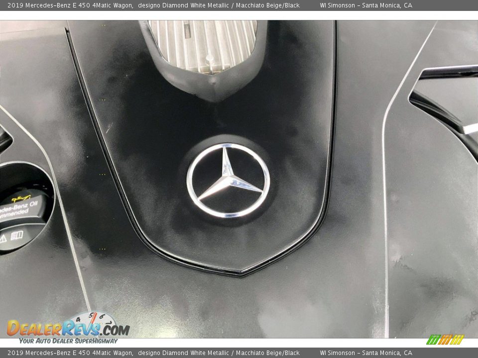 2019 Mercedes-Benz E 450 4Matic Wagon designo Diamond White Metallic / Macchiato Beige/Black Photo #32