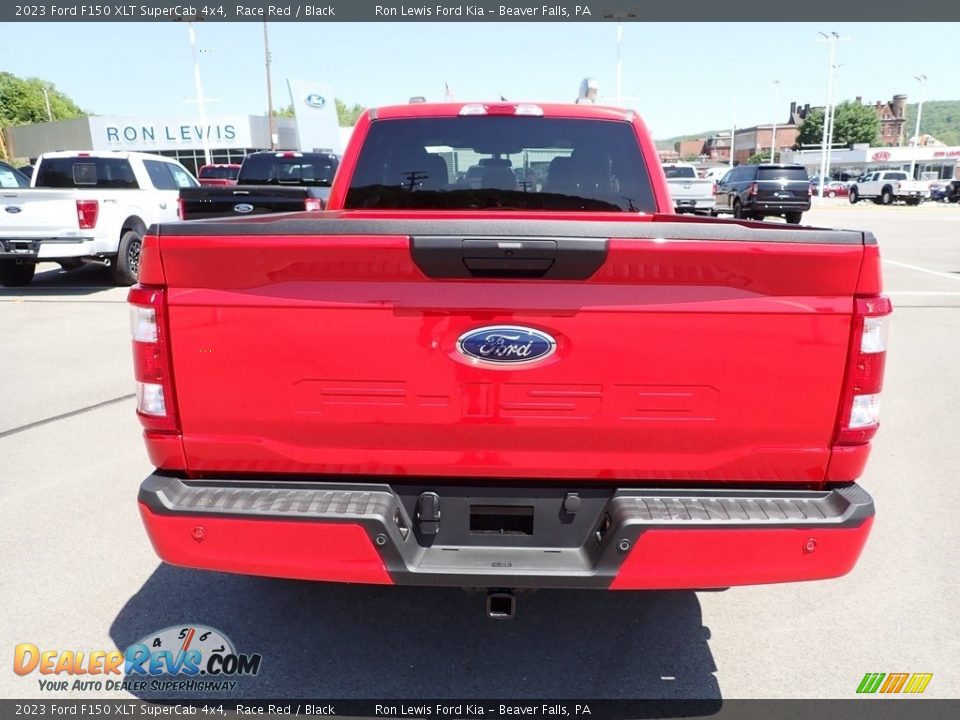 2023 Ford F150 XLT SuperCab 4x4 Race Red / Black Photo #7