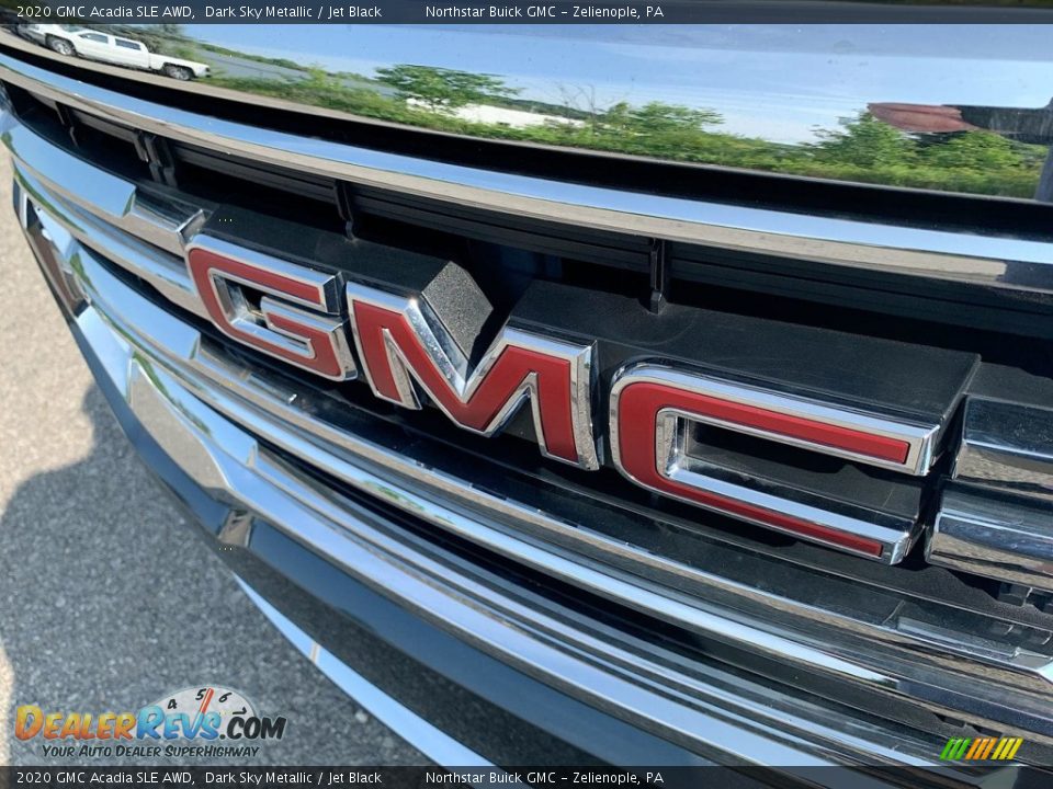 2020 GMC Acadia SLE AWD Dark Sky Metallic / Jet Black Photo #30