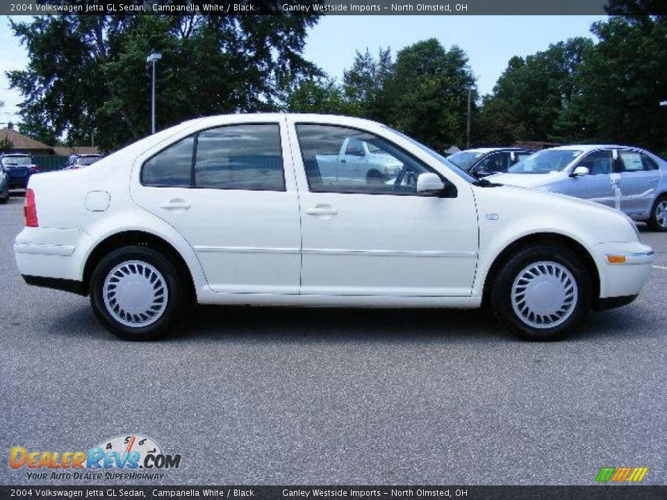 2004 Volkswagen Jetta GL Sedan Campanella White / Black Photo #6