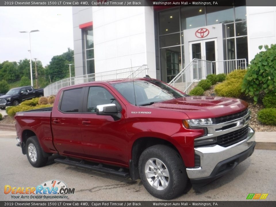 2019 Chevrolet Silverado 1500 LT Crew Cab 4WD Cajun Red Tintcoat / Jet Black Photo #1